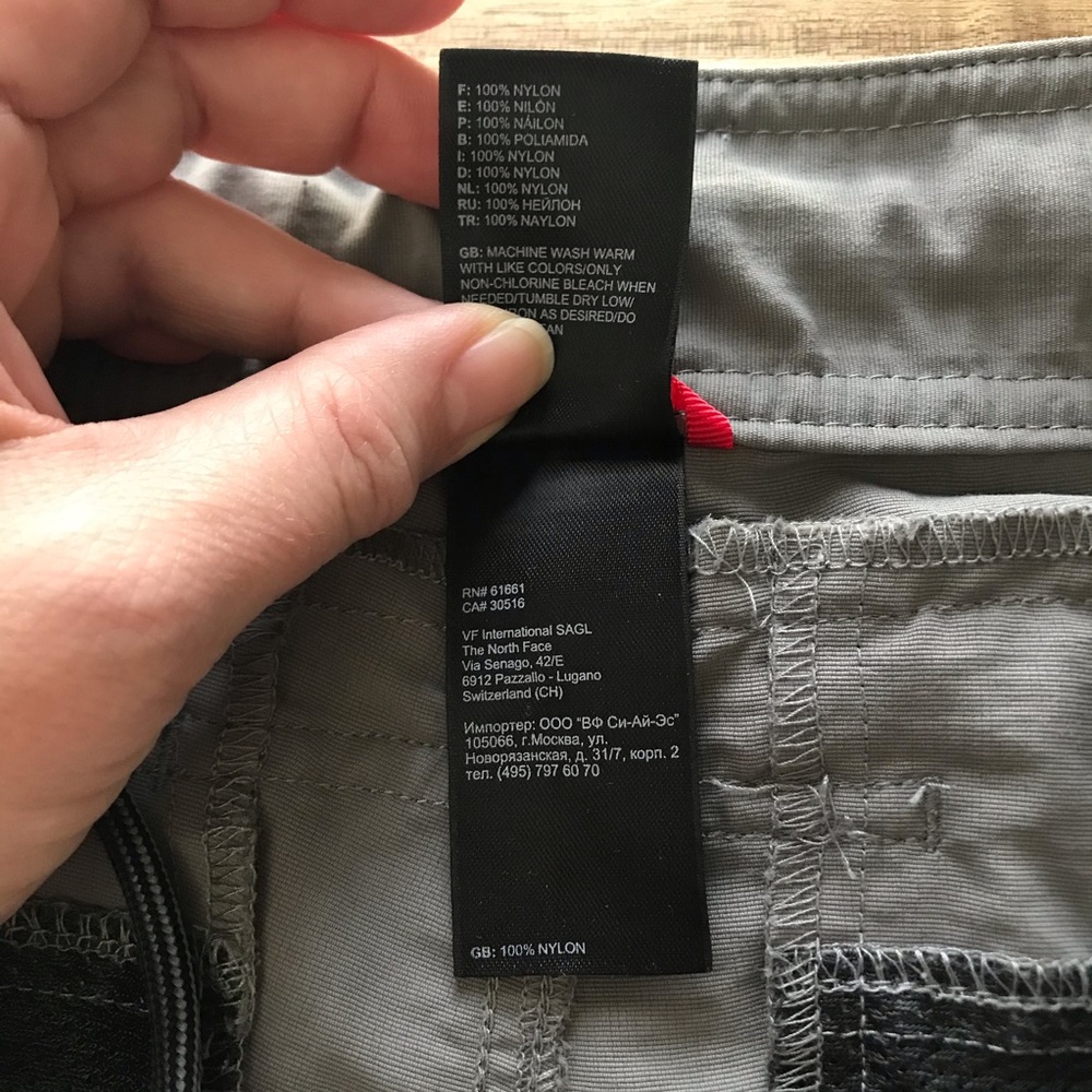 The North Face Womens Convertible Pants Size 14 - Picture 5 of 8